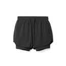 Kaelix - Dobbeltlagede løbeshorts med åndbart design