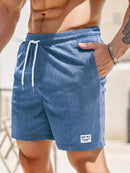 Alessio - Komfortshorts med Stribet Design