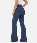 CurveChic - Jeans med høj talje i stretchdenim