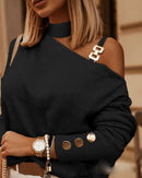 Sarah langærmet top
