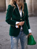 Julia fløjlsblazer