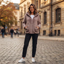 Streetwear - Frakke med hætte og lomme