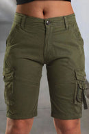 Mira - Flex cargo shorts i strækbart, åndbart materiale