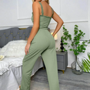 Karen – Loungewear sæt med tanktop og løstsiddende bukser
