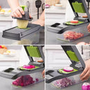 VegMaster - 12-i-1 multifunktionelt rivejern til grøntsager