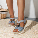Sophia - Strop Sandaler med Iøjnefaldende Detaljer