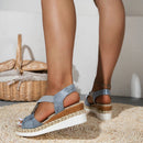 Sophia - Strop Sandaler med Iøjnefaldende Detaljer
