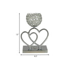 LumaLamp - LED bordlampe med hjertedesign & kuppelskærm