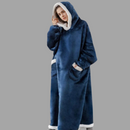 CozyBliss - Oversize 2-i-1 tæppe med hætte