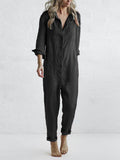 Riley - Langærmet jumpsuit til kvinder Løs pasform med