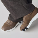 Dame Sneakers med Snørelukning og Skridsikker Sål