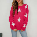 Celeste legende sweater med stjerneprint, rund