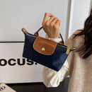 Sophia - Stilfuld mini crossbody taske med lynlås og krog
