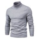 David – Slim fit sweater med rullehals og lange ærmer