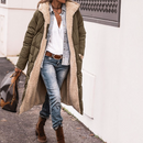 Damer Hooded Parka Jakke