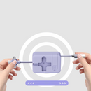 FlexCharge - 3 i 1 USB opladerkabel med kompakt og bærbart design