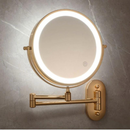 MirrorLux - Vægmonteret LED makeupspejl med justerbar