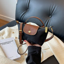 Sophia - Stilfuld mini crossbody taske med lynlås og krog