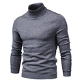 David – Slim fit sweater med rullehals og lange ærmer