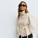 Dame Flare Sleeve Overcoat
