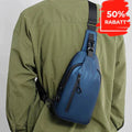 AquaCharge - Vandtæt crossbody taske med USB-opladningsport