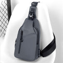 NovaCarry - Vandtæt crossbody-taske med USB-port og