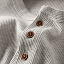 Mason – Let langærmet T-shirt med henley-krave