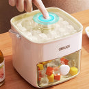 Isterningbakke med dispenser + takeaway-skuffe