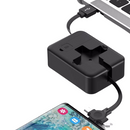 FlexCharge - 3 i 1 USB opladerkabel med kompakt og bærbart design