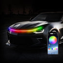 RadiantGleam - LED-strimmel til bilfront 180 cm
