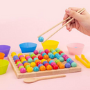 TinyBead - Montessori Matchende Puslespil i Træ