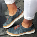 Natalie – Slip-on sneakers med perforeret overdel