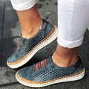 Natalie – Slip-on sneakers med perforeret overdel