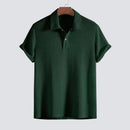 John - Klassisk poloshirt med korte ærmer og en afslappet