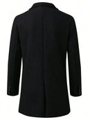 Mark - Herre overfrakke slim fit med flere lommer