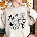Halloween Graphic Sweatshirt for Women