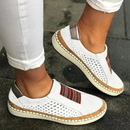 Natalie – Slip-on sneakers med perforeret overdel