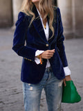 Julia fløjlsblazer