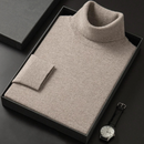 Charles - Elegant Langærmet Rullekravesweater