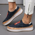 Natalie – Slip-on sneakers med perforeret overdel