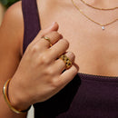 Frances bølgeinspireret ring