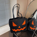 Halloween Messenger Bag med Græskar Design
