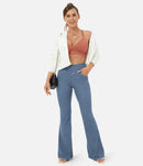 CurveChic - Jeans med høj talje i stretchdenim