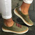 Natalie – Slip-on sneakers med perforeret overdel