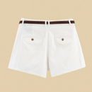 Dame casual shorts med plisserede detaljer