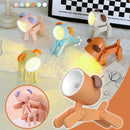 LightPals - Mini foldbar skrivebordslampe i hund- og