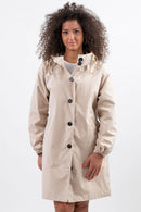 ChicCoat - Jakke til kvinder i beige polyester