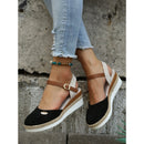 Elizabeth – Slingback kilehæl med spænderem og rund tå