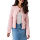 Deborah moderne cardigan med lange ærmer og knaplukning