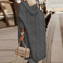 Dame Kabelstrik Hooded Cardigan